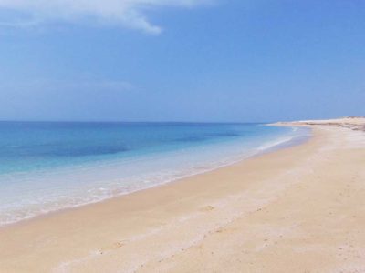 Der traumhaft schöne Strand Maimoni